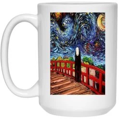 Spirited Away No Face Kaonashi In The Starry Night Mug -Ghibli Shop redirect01022022090122 1