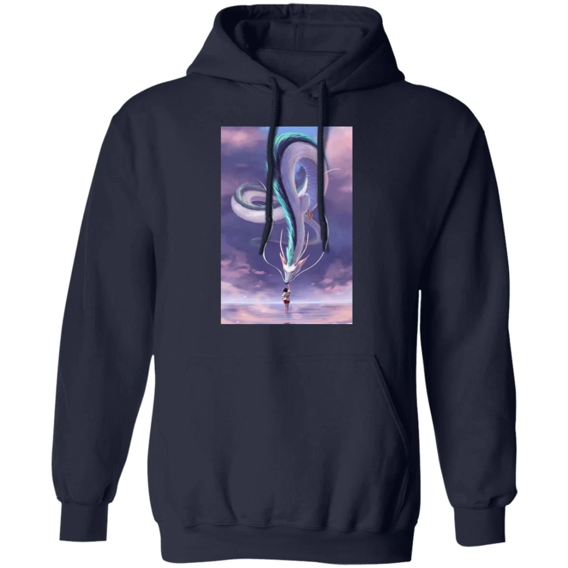 Spirited Away – Chihiro Touching Haku Dragon Hoodie 17 Spirited Away – Chihiro Touching Haku Dragon Hoodie - Image 15