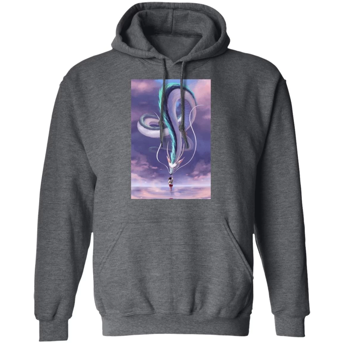 Spirited Away – Chihiro Touching Haku Dragon Hoodie 7 Spirited Away – Chihiro Touching Haku Dragon Hoodie - Image 5