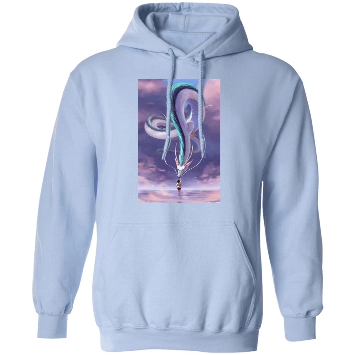 Spirited Away – Chihiro Touching Haku Dragon Hoodie 14 Spirited Away – Chihiro Touching Haku Dragon Hoodie - Image 12