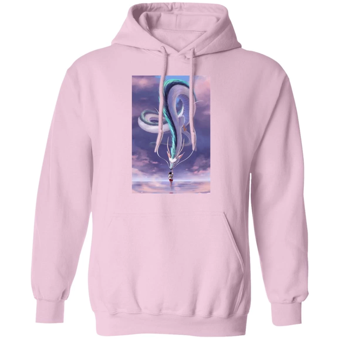 Spirited Away – Chihiro Touching Haku Dragon Hoodie 15 Spirited Away – Chihiro Touching Haku Dragon Hoodie - Image 13