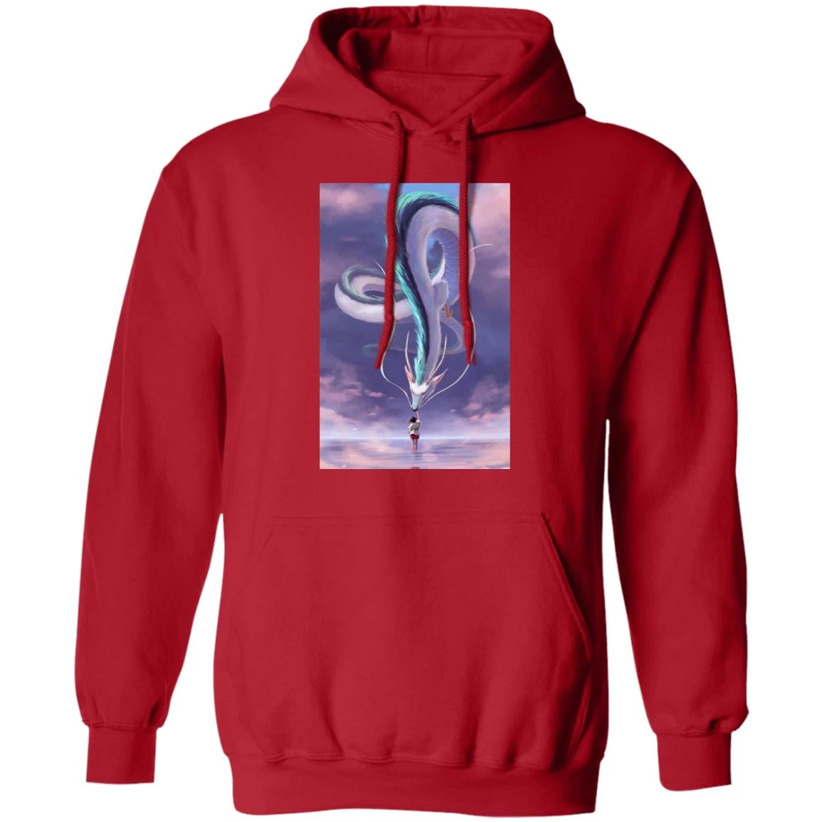 Spirited Away – Chihiro Touching Haku Dragon Hoodie 18 Spirited Away – Chihiro Touching Haku Dragon Hoodie - Image 16