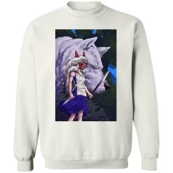 Princess Mononoke And Her Weapons Sweatshirt -Ghibli Shop redirect01022022090138 1