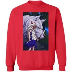 Princess Mononoke And Her Weapons Sweatshirt -Ghibli Shop redirect01022022090138 5 1