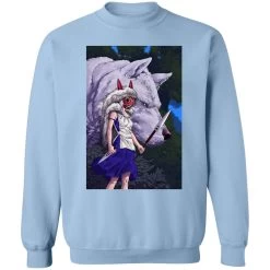 Princess Mononoke And Her Weapons Sweatshirt -Ghibli Shop redirect01022022090138 7 1