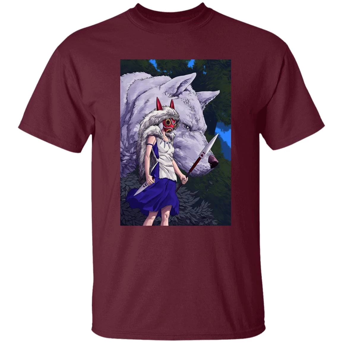 Princess Mononoke And Her Weapons T Shirt 16 Princess Mononoke And Her Weapons T Shirt - Image 14