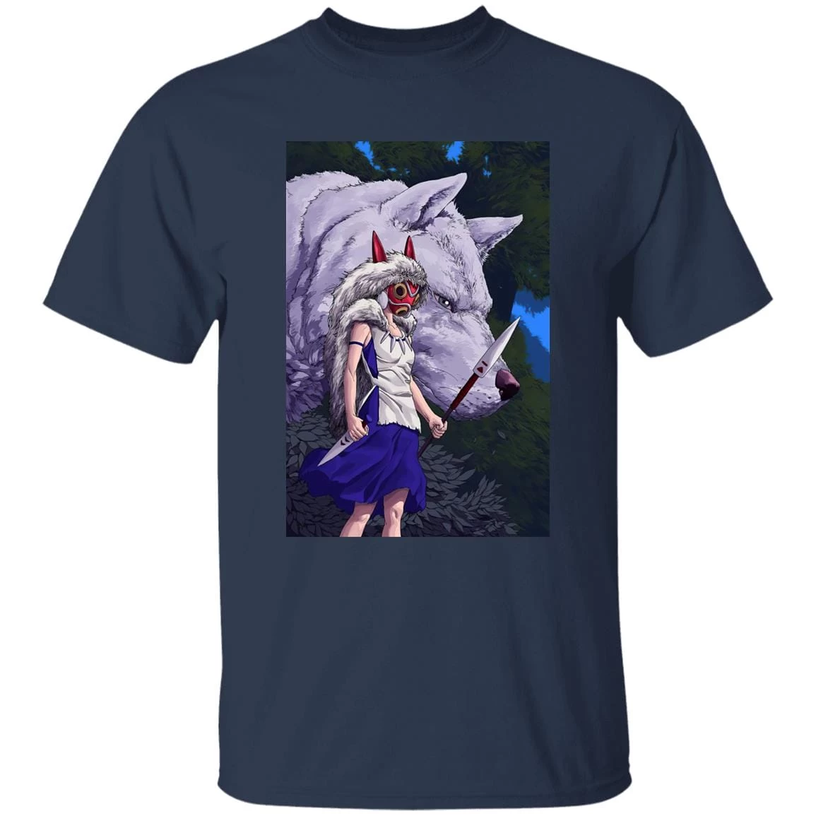 Princess Mononoke And Her Weapons T Shirt 9 Princess Mononoke And Her Weapons T Shirt - Image 7