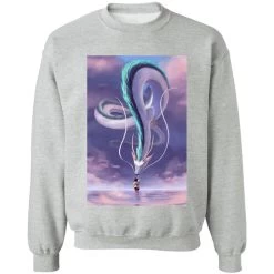 Spirited Away – Chihiro Touching Haku Dragon Sweatshirt -Ghibli Shop redirect01022022090158 2