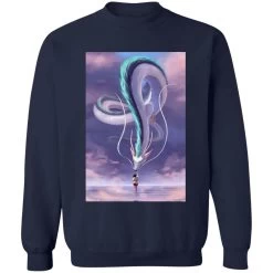 Spirited Away – Chihiro Touching Haku Dragon Sweatshirt -Ghibli Shop redirect01022022090159 2