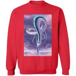 Spirited Away – Chihiro Touching Haku Dragon Sweatshirt -Ghibli Shop redirect01022022090159 3