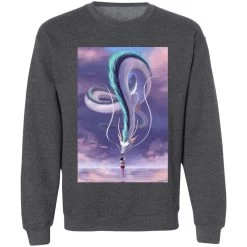 Spirited Away – Chihiro Touching Haku Dragon Sweatshirt -Ghibli Shop redirect01022022090159 4 1