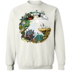 Ghibli Movie Circle Sweatshirt 30 Ghibli Movie Circle Sweatshirt -Ghibli Shop redirect01082021140110 1 1