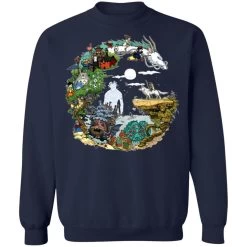 Ghibli Movie Circle Sweatshirt 24 Ghibli Movie Circle Sweatshirt -Ghibli Shop redirect01082021140111 2