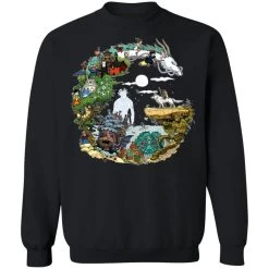 Ghibli Movie Circle Sweatshirt 31 Ghibli Movie Circle Sweatshirt -Ghibli Shop redirect01082021140111 7