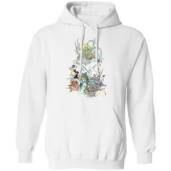 Ghibli Characters Color Collection Hoodie -Ghibli Shop redirect01082021140115 1 1