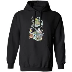 Ghibli Characters Color Collection Hoodie -Ghibli Shop redirect01082021140115 2 1