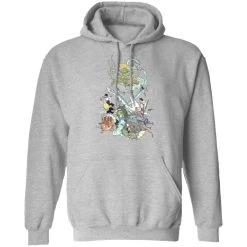 Ghibli Characters Color Collection Hoodie