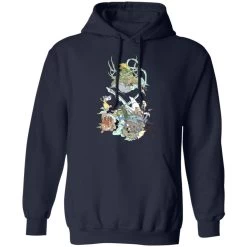 Ghibli Characters Color Collection Hoodie -Ghibli Shop redirect01082021140115 3