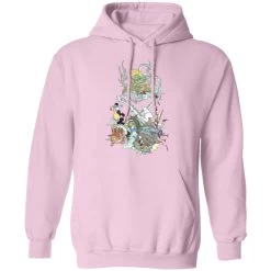 Ghibli Characters Color Collection Hoodie -Ghibli Shop redirect01082021140116 1