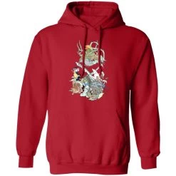 Ghibli Characters Color Collection Hoodie -Ghibli Shop redirect01082021140116 3 1