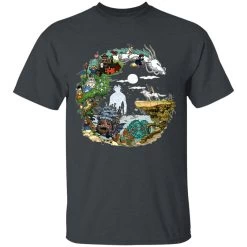 Ghibli Movie Circle T Shirt -Ghibli Shop redirect01082021140121 3 1