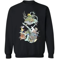 Ghibli Characters Color Collection Sweatshirt -Ghibli Shop redirect01082021140128 2 1