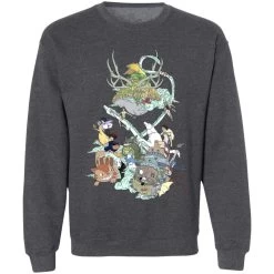 Ghibli Characters Color Collection Sweatshirt -Ghibli Shop redirect01082021140128 6 1
