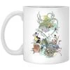 Ghibli Characters Color Collection Mug -Ghibli Shop redirect01082021140132
