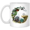 Ghibli Movie Circle Mug