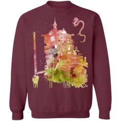 Spirited Away – The Bathhouse Color Cutout Sweatshirt 23 Spirited Away – The Bathhouse Color Cutout Sweatshirt -Ghibli Shop redirect01112021140107 3