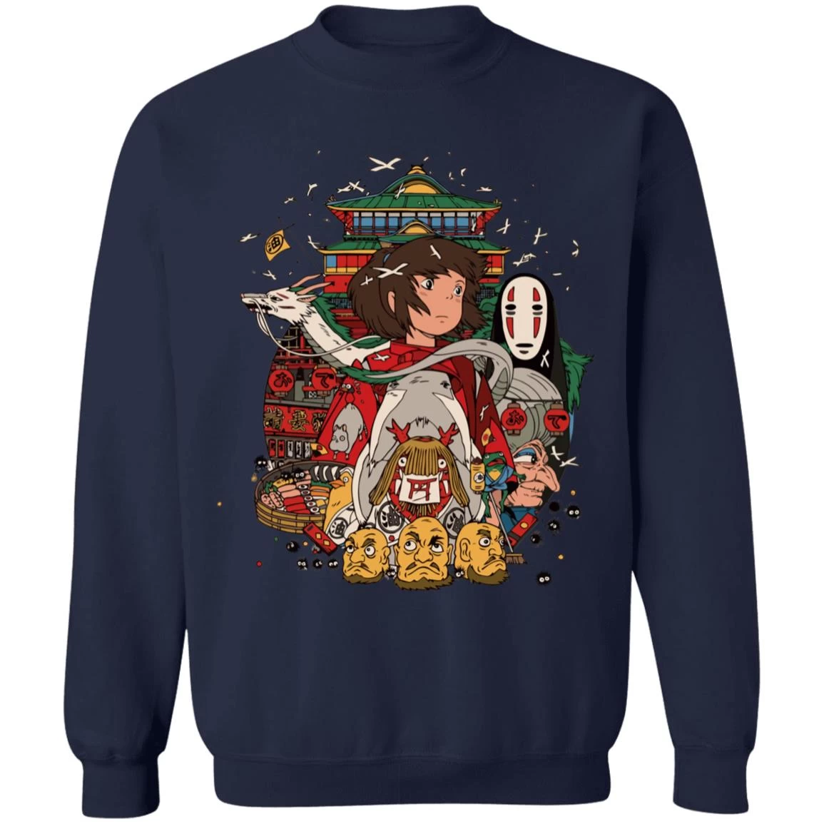 Spirited Away – Sen And Friends Sweatshirt 16 Spirited Away – Sen And Friends Sweatshirt - Image 14