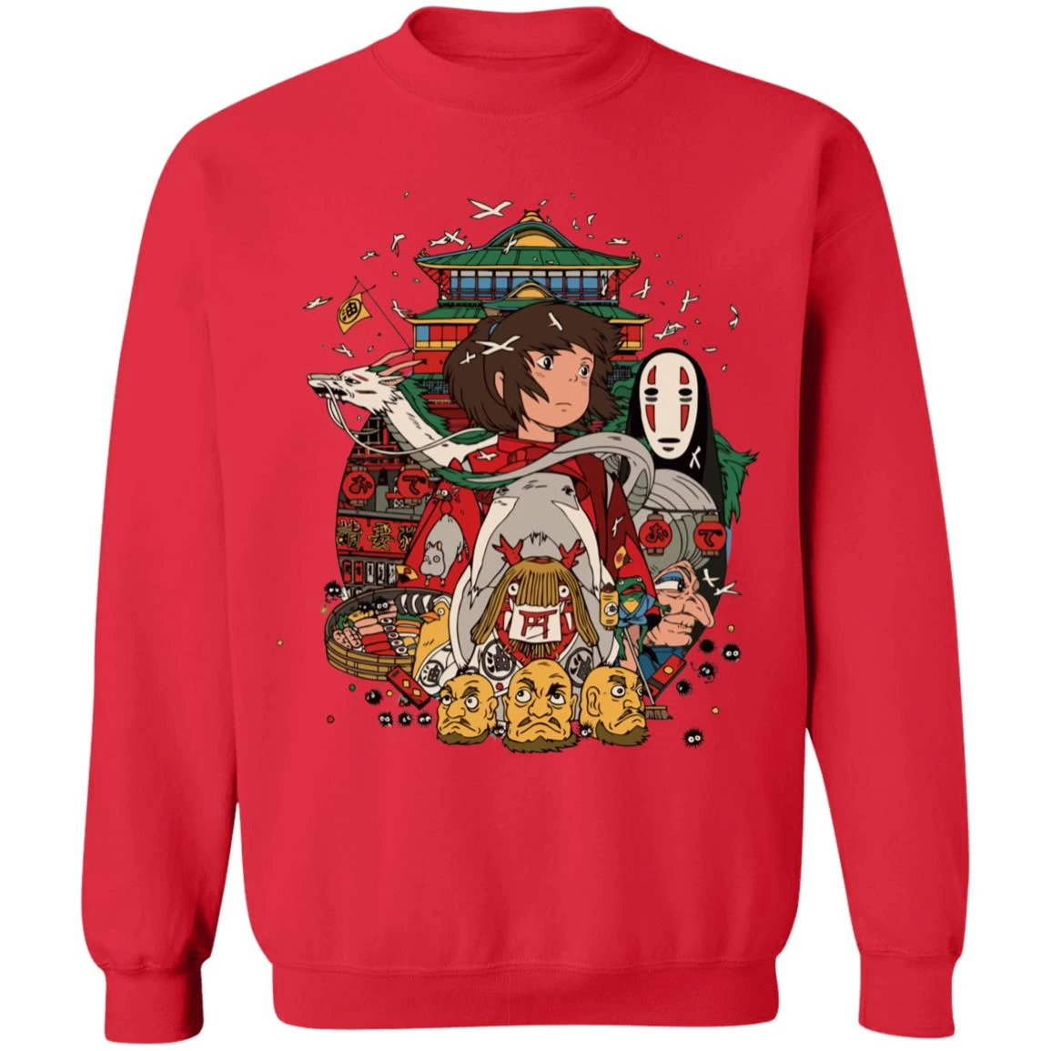 Spirited Away – Sen And Friends Sweatshirt 8 Spirited Away – Sen And Friends Sweatshirt - Image 6