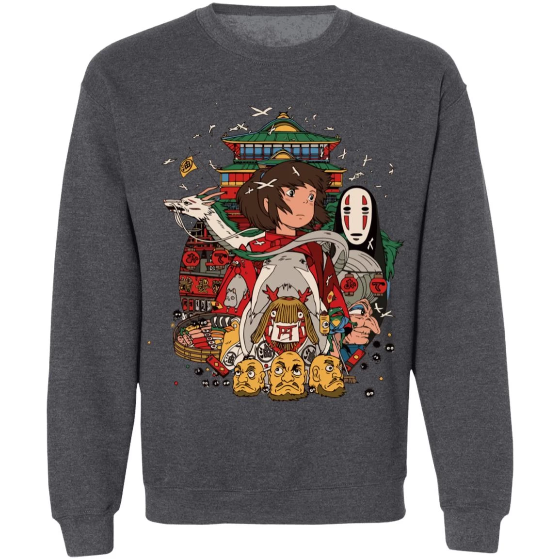 Spirited Away – Sen And Friends Sweatshirt 9 Spirited Away – Sen And Friends Sweatshirt - Image 7