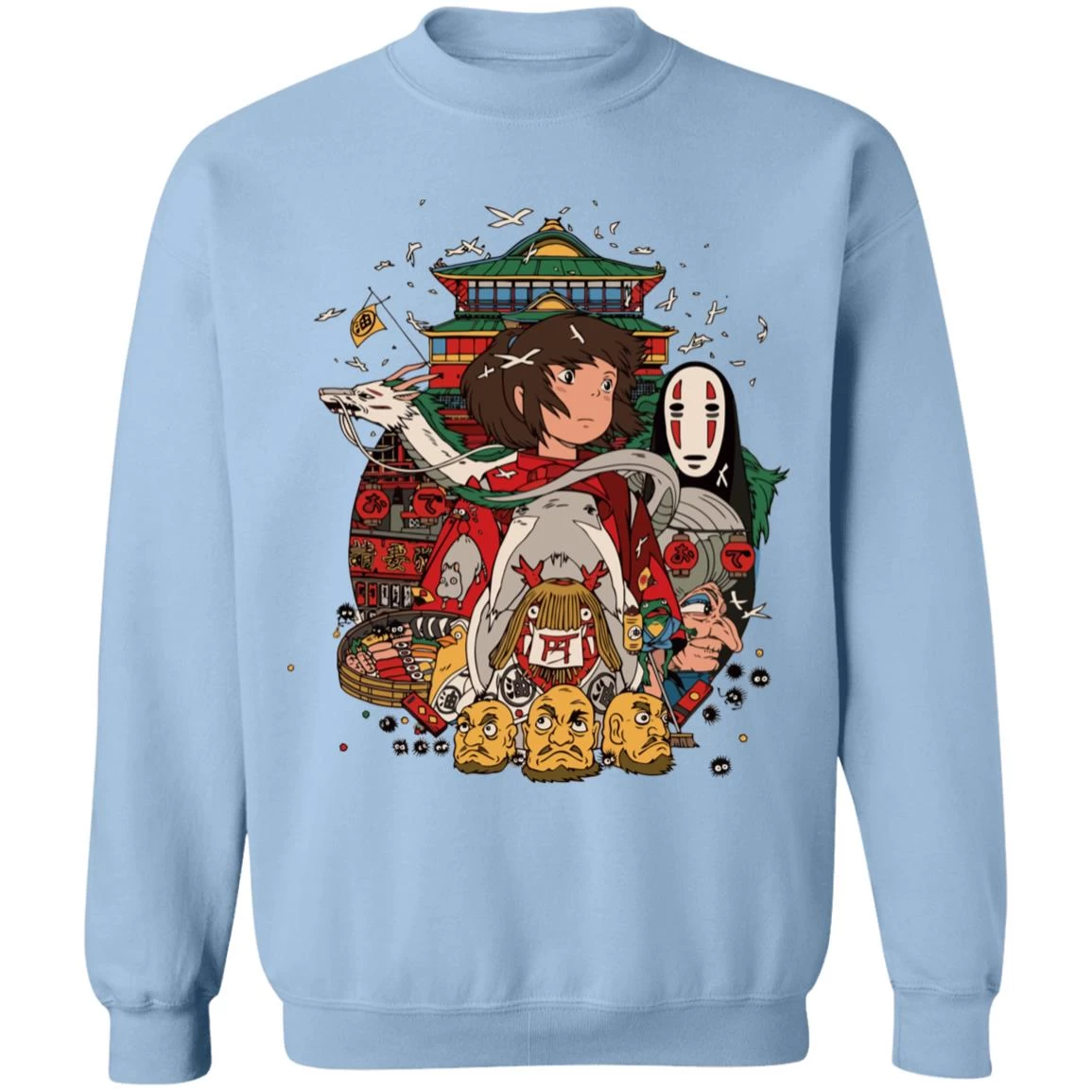 Spirited Away – Sen And Friends Sweatshirt 19 Spirited Away – Sen And Friends Sweatshirt - Image 17