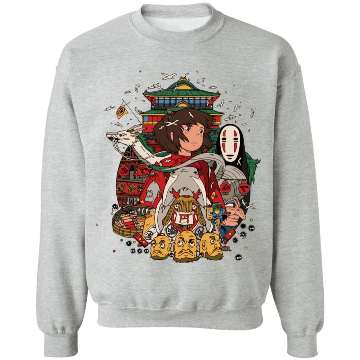 Spirited Away – Sen And Friends Sweatshirt 12 Spirited Away – Sen And Friends Sweatshirt - Image 10