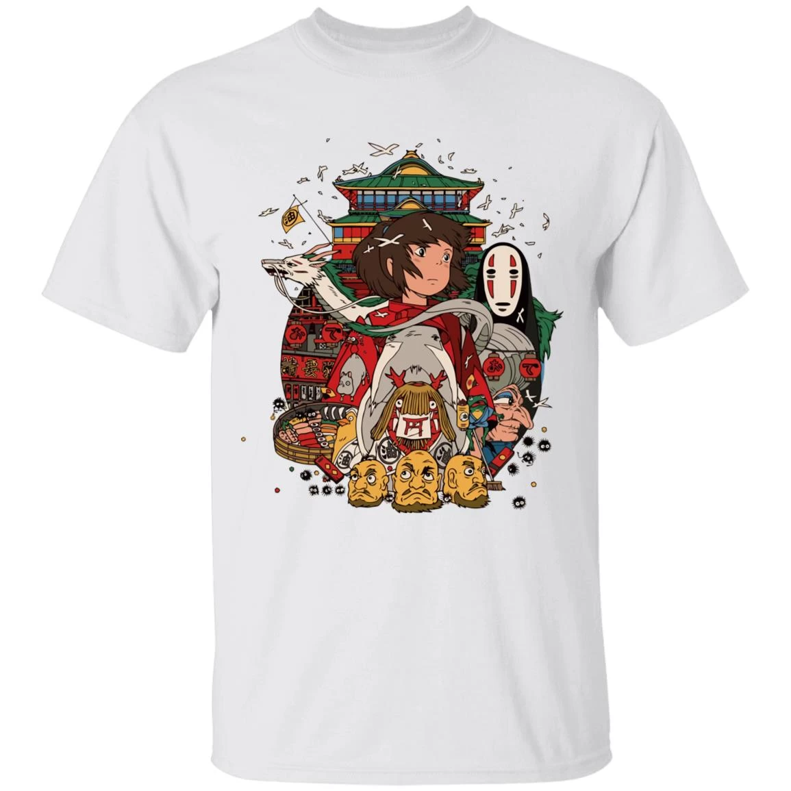 Spirited Away – Sen And Friends T Shirt 13 Spirited Away – Sen And Friends T Shirt - Image 11