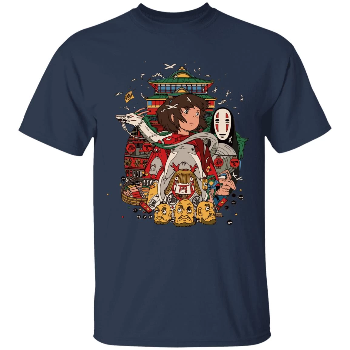 Spirited Away – Sen And Friends T Shirt 9 Spirited Away – Sen And Friends T Shirt - Image 7