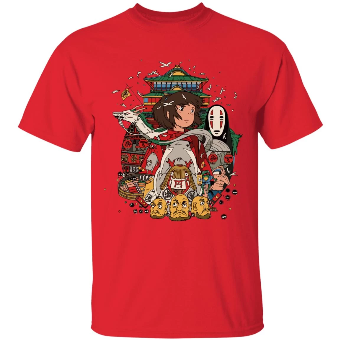 Spirited Away – Sen And Friends T Shirt 10 Spirited Away – Sen And Friends T Shirt - Image 8