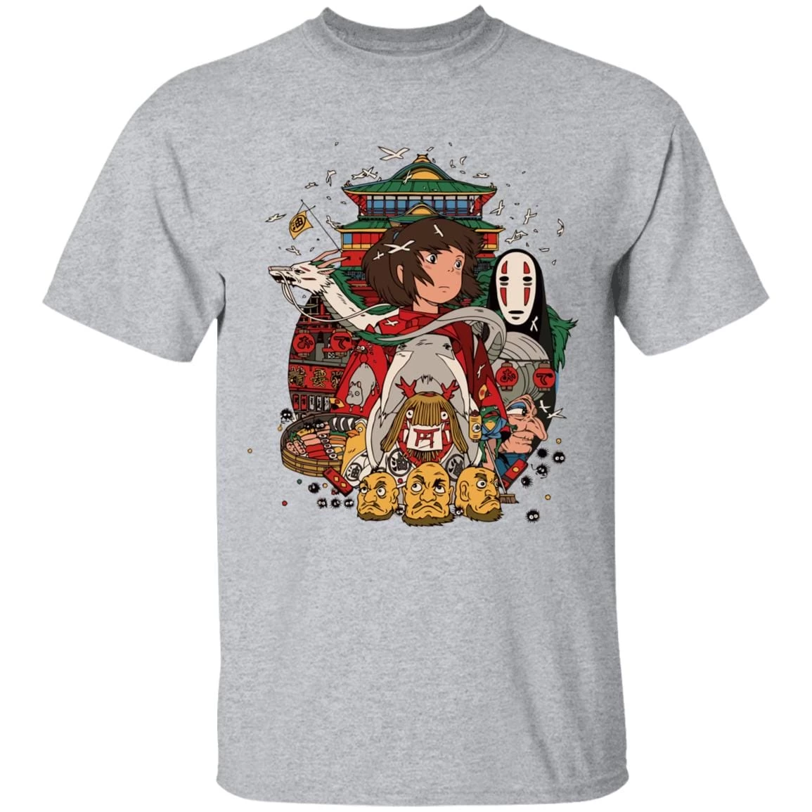 Spirited Away – Sen And Friends T Shirt 11 Spirited Away – Sen And Friends T Shirt - Image 9