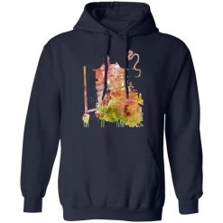 Spirited Away – The Bathhouse Color Cutout Hoodie -Ghibli Shop redirect01112021140152 3 1