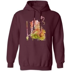 Spirited Away – The Bathhouse Color Cutout Hoodie -Ghibli Shop redirect01112021140153 3 1