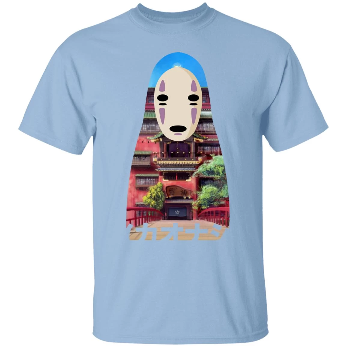 Spirited Away Kaonashi Cutout Colorful T Shirt 3 Spirited Away Kaonashi Cutout Colorful T Shirt