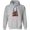 Spirited Away Kaonashi Cutout Colorful Hoodie -Ghibli Shop redirect01192021060138
