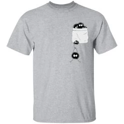 Spirited Away – Soot Ball In Pocket T Shirt -Ghibli Shop redirect01262021130130 8
