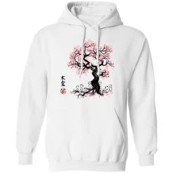 Tree Spirits Under The Sakura Hoodie -Ghibli Shop redirect01262021140108 1 1