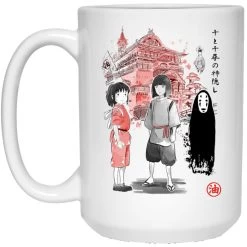 Spirited Away – Sen And Friends By The Bathhouse Mug -Ghibli Shop redirect01262021140111 1