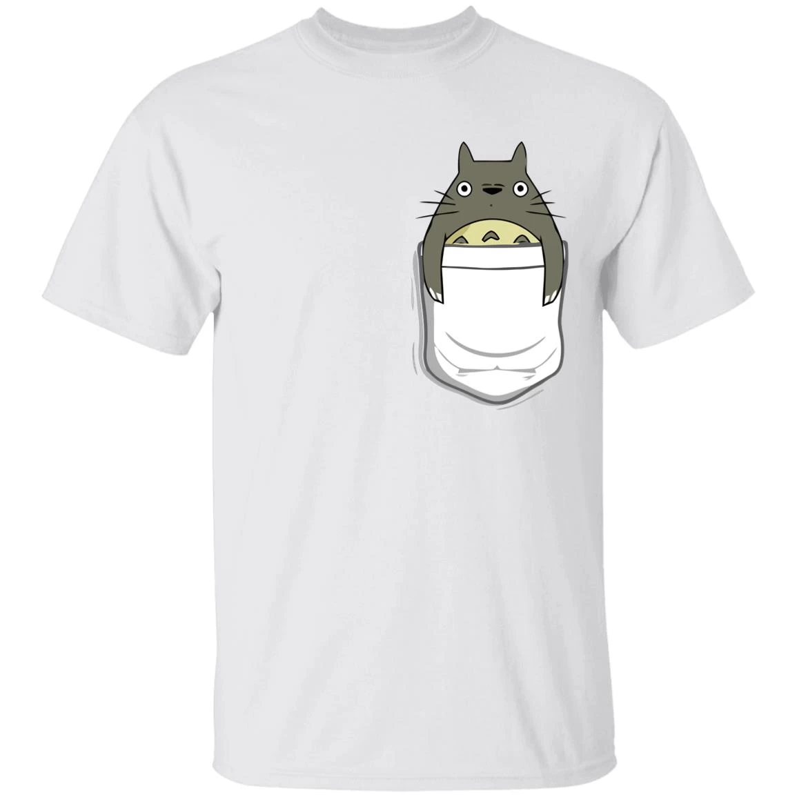Totoro In Pocket T Shirt 13 Totoro In Pocket T Shirt - Image 11
