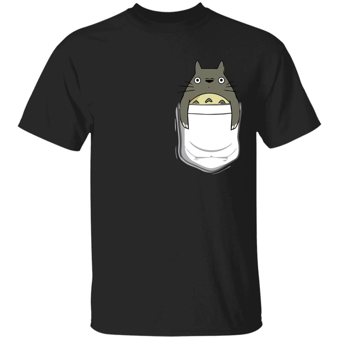 Totoro In Pocket T Shirt 14 Totoro In Pocket T Shirt - Image 12