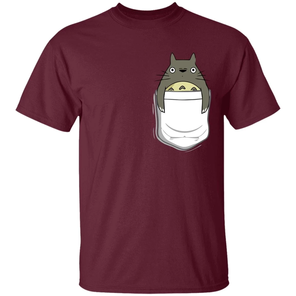 Totoro In Pocket T Shirt 8 Totoro In Pocket T Shirt - Image 6