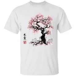 Tree Spirits Under The Sakura T Shirt 30 Tree Spirits Under The Sakura T Shirt -Ghibli Shop redirect01262021140158 1 1
